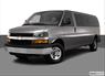 2010 Chevrolet Express 3500 Passenger LS  Front angle medium view photo